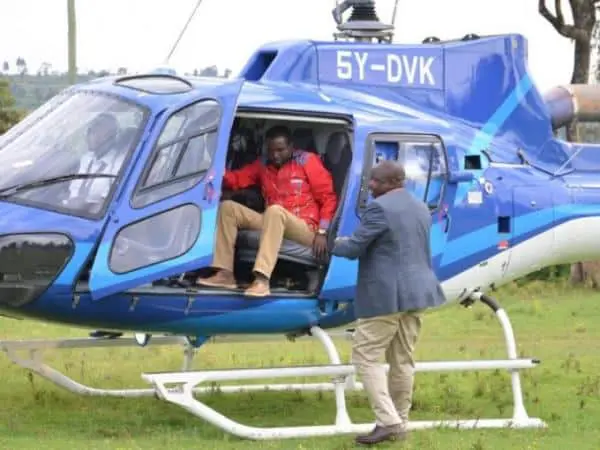 Kenyan Politicians With Choppers, Uhuru, Ruto, Raila Top the List