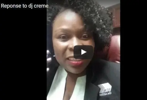 Response To DJ Creme's Deportation-"Nobody Snitched on you" 1 Betty Achapa