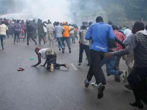 VIDEO: Youths disrupt city during Cord anti-IEBC protests.