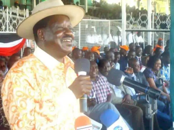 Maybe Raila Odinga has been listening to his critics