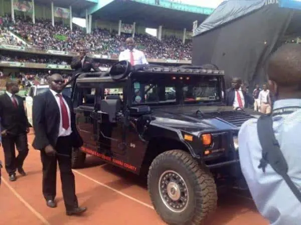 PHOTOS: Kenyan Radio DJ Pulls A Massive Crowd at Kasarani Stadium