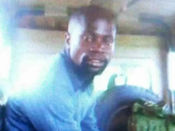 The gunman who killed four officers at Kapenguria police station in West Pokot county in an attack on July 14, 2016. /COURTESY