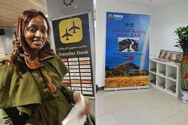 Photoshop Girl Back After Dream Holiday In China