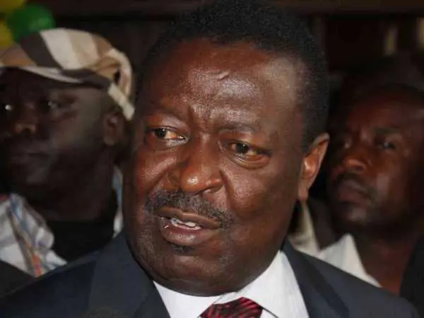 ANC leader Musalia Mudavadi at a past event. /FILE