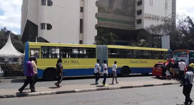 PHOTOS: New Long City Shuttle Bus Excited Nairobi Yesterday 3 Long City Shuttle Bus3