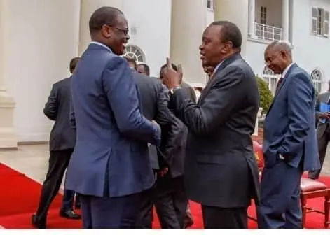 ODM Panics Over Uhuru Kidero Friendship