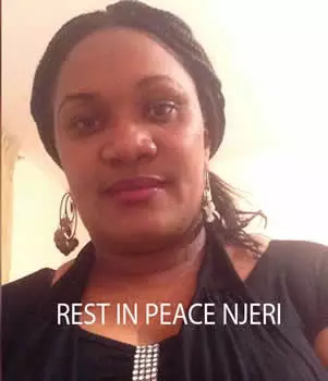 A KENYAN WOMAN HAS PASSED AWAY IN OXFORD, UK
