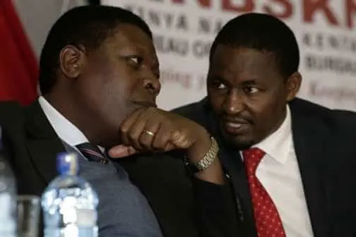 Mwangi Kiunjuri and Eugene Wamalwa run for cover as bees raid public meeting 1 pypskfebwnc8a6ulyb357a7a35282f57