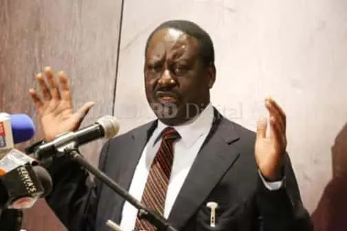 ODM leaders warn affiliate parties not to attend Raila's tour 1