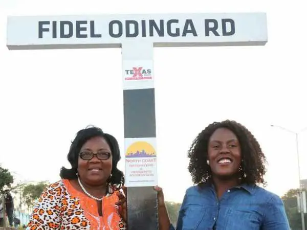 Ida Odinga Thanks Governor Joho for Honoring Fidel