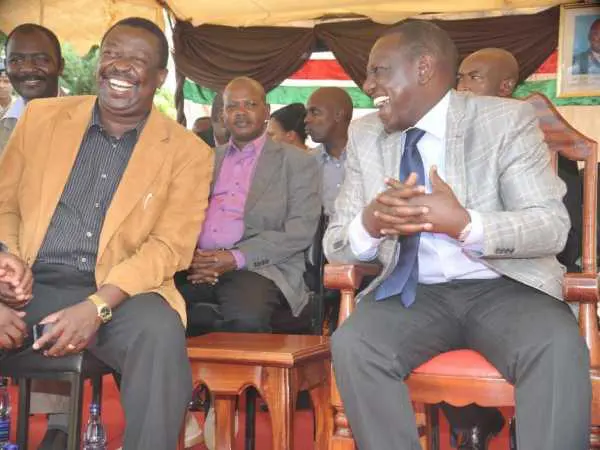Ruto proposes Mudavadi as his 2022 running mate
