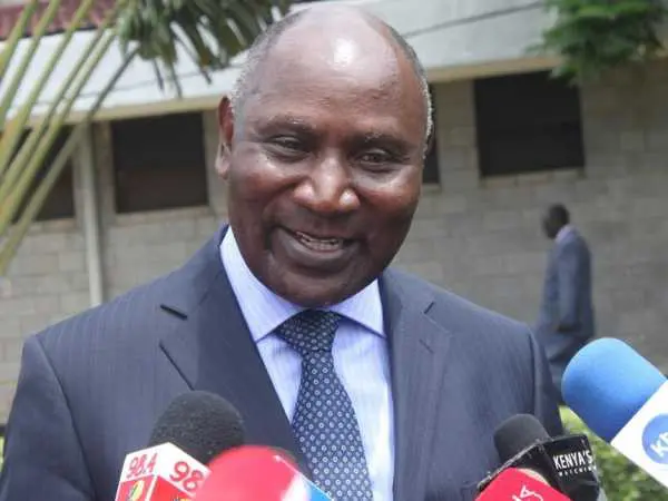 Auditor General Edward Ouko If You Dare Sack Ouko, The Opposition Will React PHOTO/ENOS TECHE