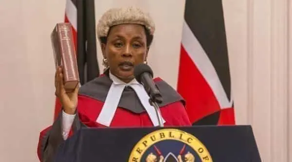 Lady Justice Philomena Mwilu Mwilu Sworn-in as Deputy Chief Justice, Lenaola as Judge