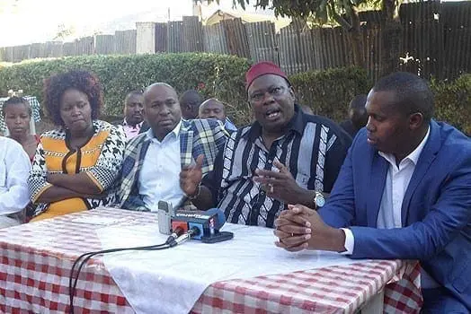 Governor Alfred Mutua 46 MACHAKOS MCAS SIGN MOTION TO IMPEACH GOVERNOR MUTUA