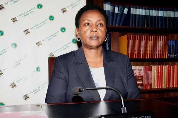 Lady Justice Philemona Mbete Mwilu at Supreme