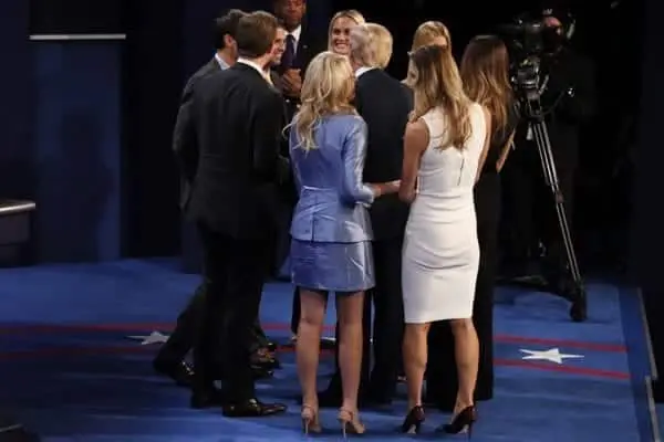 US Republican presidential candidate Donald Trump Trump refuses to say he will respect election result