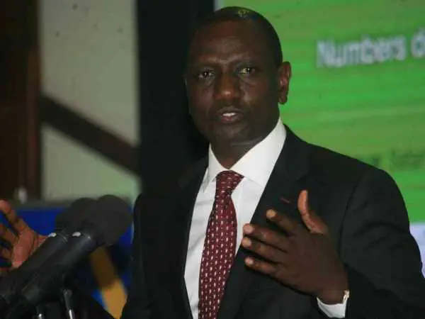 Deputy President William Ruto. Deputy President William Ruto.Photo/ENOS TECHE