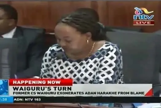 Anne Waiguru Video: Waiguru grilled by MPs, links DP Ruto's aide NYS loot
