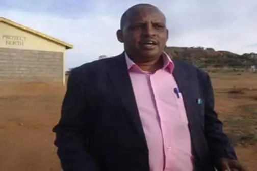 Laikipia North MP Mathew Lempurkel Drama as MP Lempurkel fist fights with female MP in Office