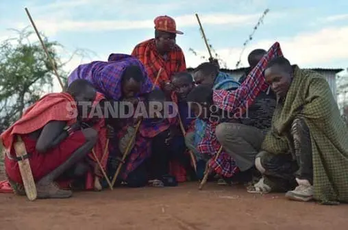 Maasai youths