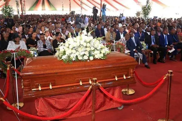 veteran politician John Keen Politics and peace calls dominate at John Keen burial