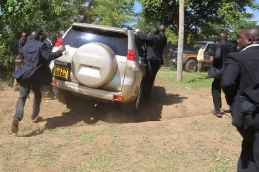 Kitui Governor Forced to leave Kitui ex-mayor's burial after chaos 1 Kitui Governor Forced to leave Kitui ex-mayor's burial after chaos