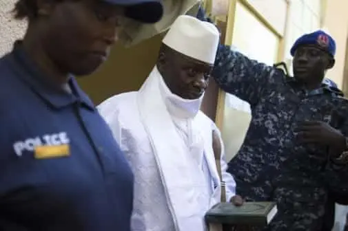 Gambian leader Yahyah Jammeh