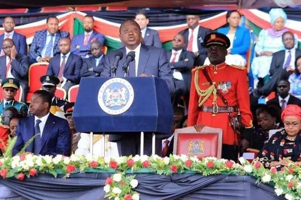 President Uhuru Kenyatta addresses the nation Keep off Kenyan elections, Uhuru tells foreign countries