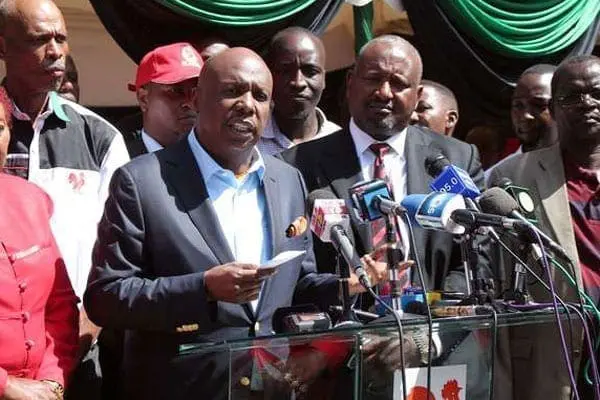 Kanu Chairman Gideon Moi, Kanu