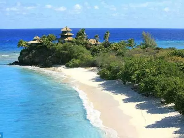 PHOTOS: Obama, Michelle escape to Richard Branson's Island. A view of Necker Islands. /COURTESY