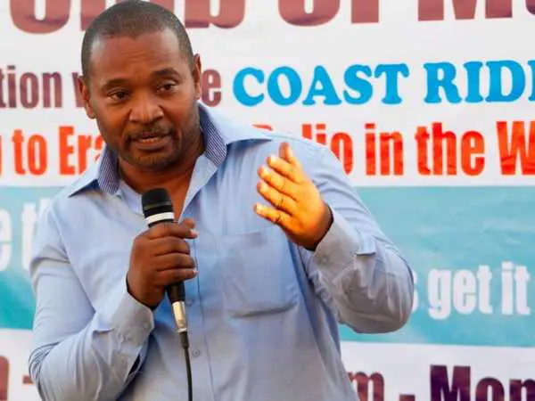 Kilifi DG To Be Mung'aro's Running Mate After Ditching ODM; Kilifi deputy Governor Kamto Mwakombo./COURTESY
