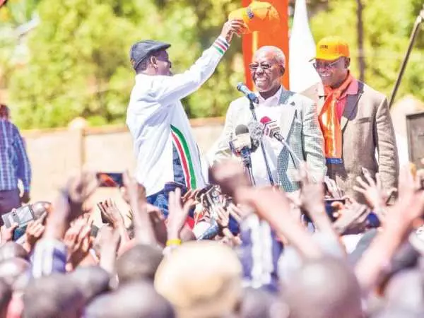 Musalia gets close to Raila, Kalonzo in NASA ratings