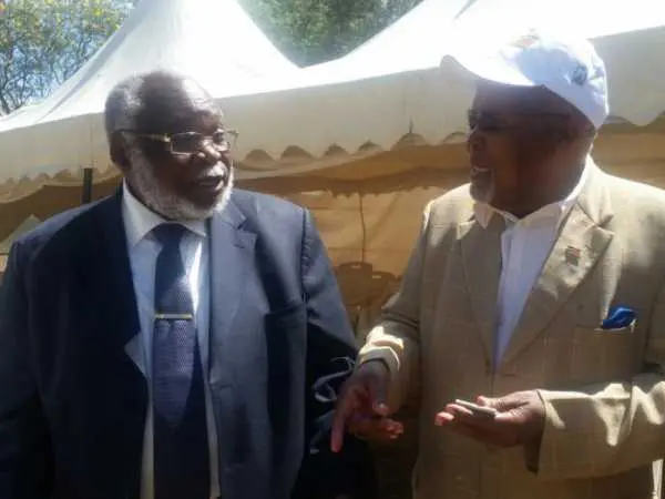 VIDEO: Senator Machage accepts Raila's dare, ditches ODM for DP 1 Migori Senator Wilfred Machage being received by DP party leader Joseph Munyao on Friday, February 17, 2017. /MONICAH MWANGI