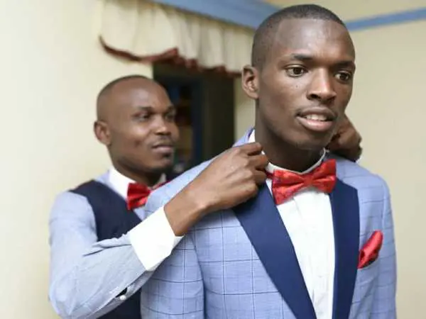 Sh100 couple tighten knot in sh3.5 million Valentine's Day wedding 2 wed 2 0