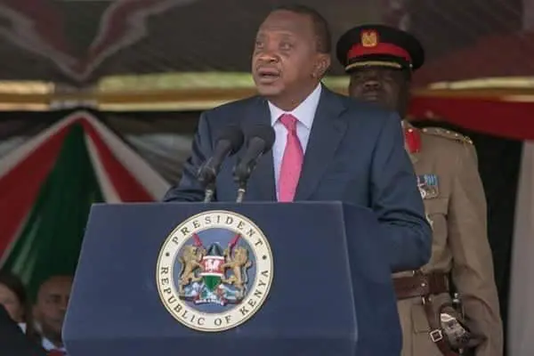 President Uhuru Kenyatta President Uhuru Kenyatta at Administration Police Training College in Embakasi, Nairobi on March 17, 2017. PHOTO | SAMUEL MIRING'U | PSCU