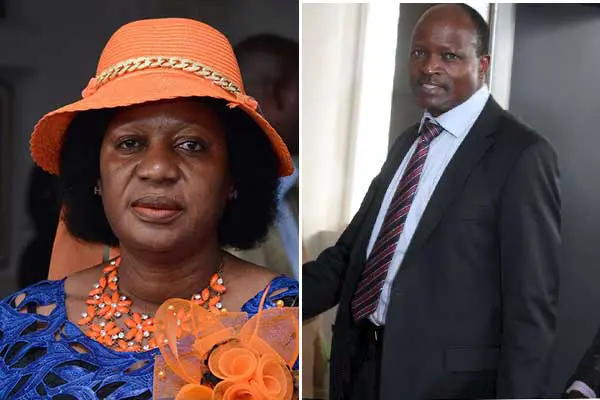 ODM fines Elizabeth Ongoro, Okoth Obado Sh3m over chaos 1 Nominated Senator Elizabeth Ongoro (left) and Migori governor Okoth Obado when they appeared before the ODM disciplinary committee on April 10, 2017. They have been ordered to pay a total of Sh3 million as punishment for chaos perpetrated by their supporters. PHOTOS | DENNIS ONSONGO | NATION MEDIA GROUP