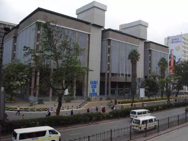 The Central Bank of Kenya along Haile Selassie Avenue on August 25,2017./FAITH MUTEGI