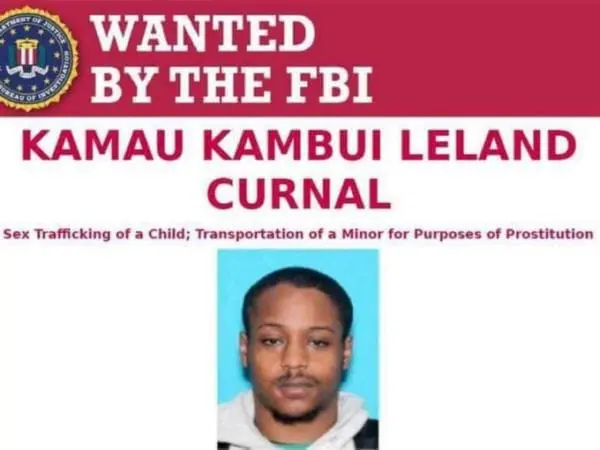 FBI offers 1million reward for fugitive Kamau Kambui 1 FBI offers 1million reward for fugitive Kamau Kambui: A section of the notice that appeared on FBI's website on fugitive Kamau Kambui, a man of Kenyan origin. /COURTESY