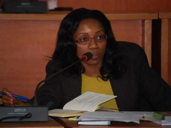 Nakuru Speaker Susan Kihika during a past session at the county assembly. /FILE