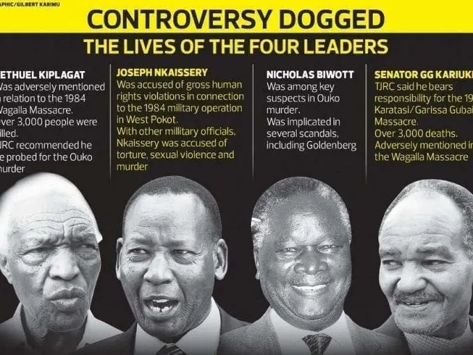 Four powerful men take secrets to their graves