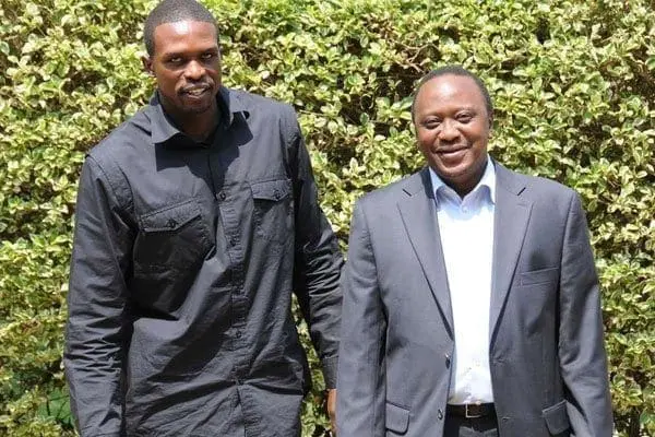 Luol Deng: I feel Kenyan deep inside 1 NBA star Luol Deng (left) poses for photos with the then Kenyan Deputy Prime Minister Uhuru Kenyatta on July 5, 2011 in Nairobi. Deng now plays for Los Angeles Lakers while Kenyatta is the current President of Kenya. PHOTO | FILE |