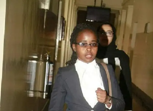 Ngania Melissa young Uhuru lawyer who stole the show