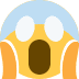 Face screaming in fear ?