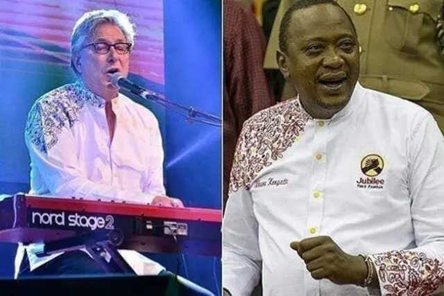 Don Moen wears Uhuru’s shirt for city concert