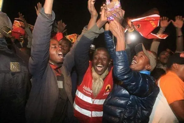 Nairobi, Nyeri and Eldoret erupt in jubilation as Kenyatta’s win upheld