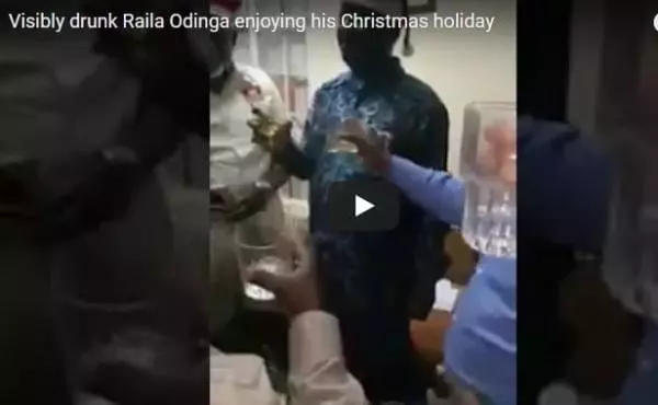 Uproar over leaked video of Raila Odinga on Christmas Day 1 Uproar over leaked video of Raila Odinga on Christmas Day
