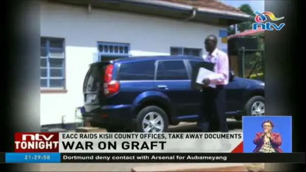 VIDEO: EACC raids Kisii County offices in probe on hiring scam