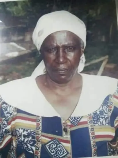 Death Announcement Of Maria Njeri