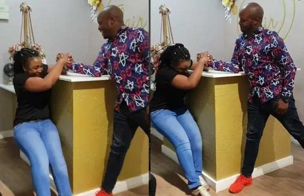 Betty Kyallo pins comedian Jalang’o, gives him a run for his money