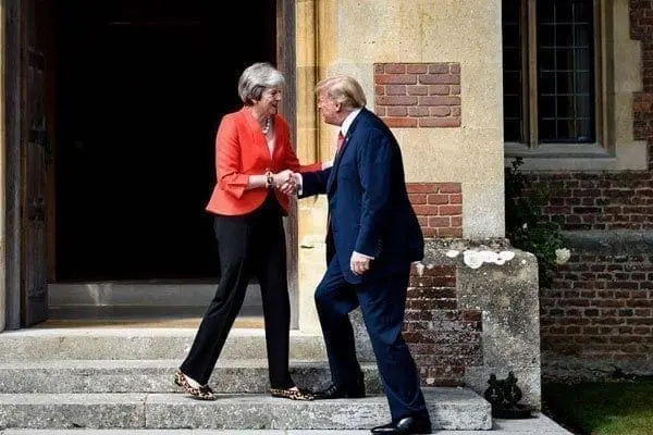 'Where are your manners?' British politicians ask Trump